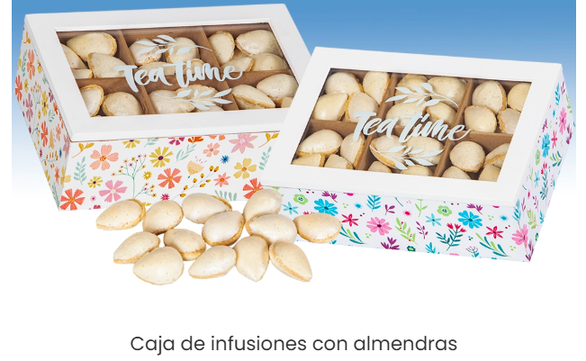 31- CAJA INFUSIONES C/ALMENDRAS TURRÓN